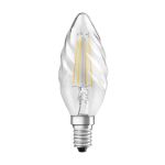 Ledvance Classic LED E14 Candle Filament Clear 3.4W 470lm - 940 Cool White | Best Colour Rendering - Dimmable - Replaces 40W