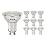 Multipack 10x Noxion PerfectColor LED Spot GU10 PAR16 3W 230lm 36D - 927 Extra Warm White | Best Colour Rendering - Dimmable - Replaces 35W