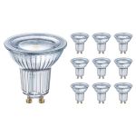 Multipack 10x Ledvance Performance LED Spot Reflector GU10 PAR16 4.3W 350lm 120D - 827 Extra Warm White | Replaces 30W