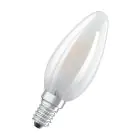 Osram Classic LED E14 Candle Filament Frosted 4W 470lm - 840 Cool White | Replaces 40W
